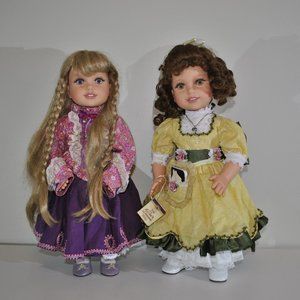 Elsie Dinsmore and Mildred Keith Dolls